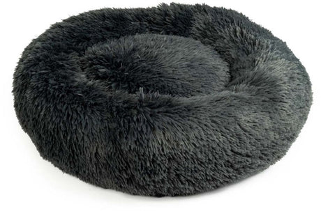 Duvo plus snug - donut bed - donkergrijs - l - 80x80x17cm - wasbaar