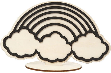 Creativ company cc houten figuur regenboog 10,5 cm