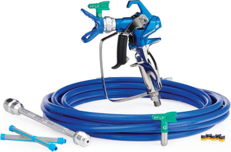 Graco positie schilderen pistool consttractor pc + bluemax ii slang 3 16 + spuitmonden fflp 213 fflp 312