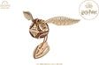 Ugears 3d modelbouw - golden snitch™ - harry potter™ - mechanisch bouwpakket hout - educatief speelgoed
