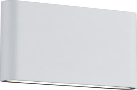 Trio thames ii - wandlamp - wit mat - incl. 2x smd 4,5w - verlichting omhoog en omlaag - wandmontage - niet dimbaar - buitenverlichting - ip54