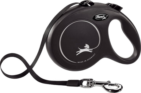 Flexi rollijn classic tape zwart