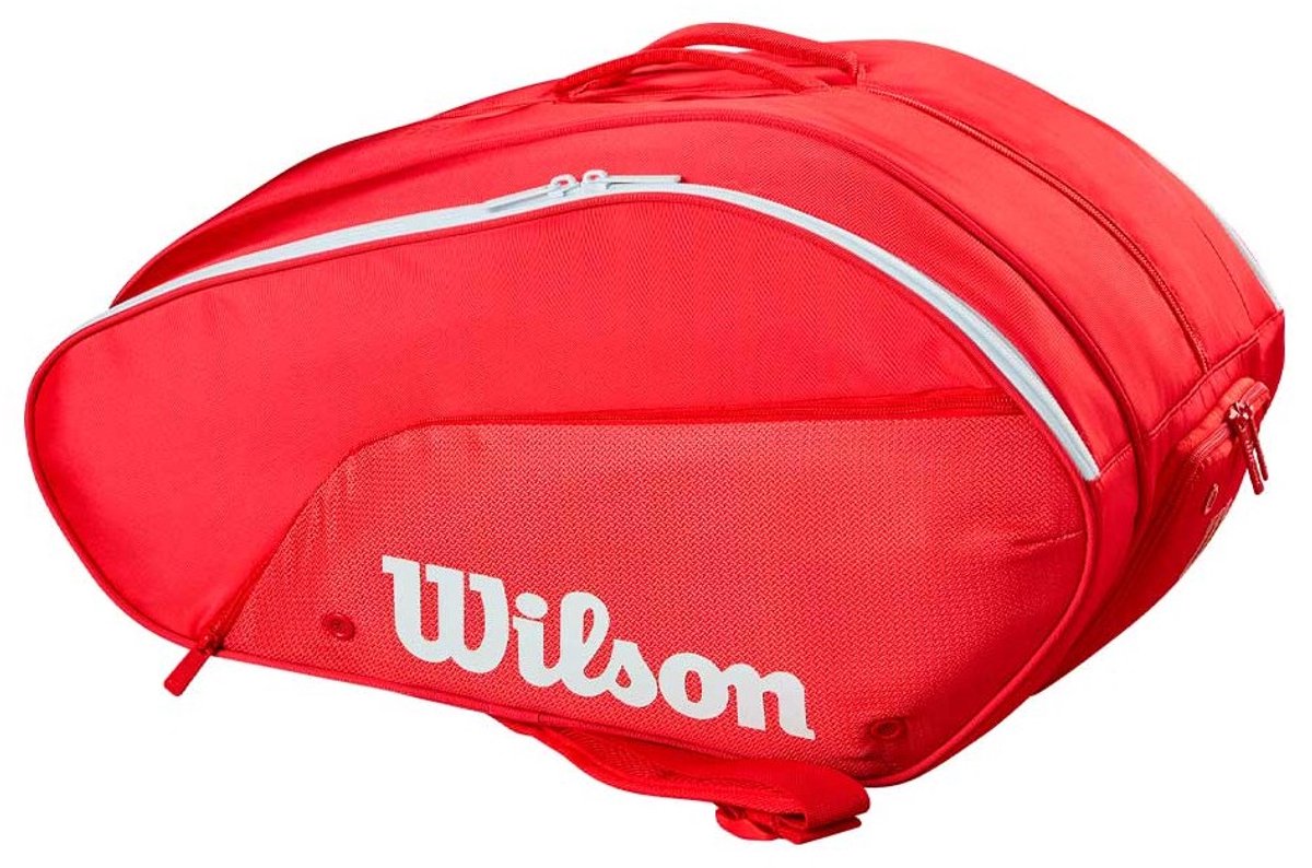 Wilson padelbag 2025 padel tour red wr8909001001001