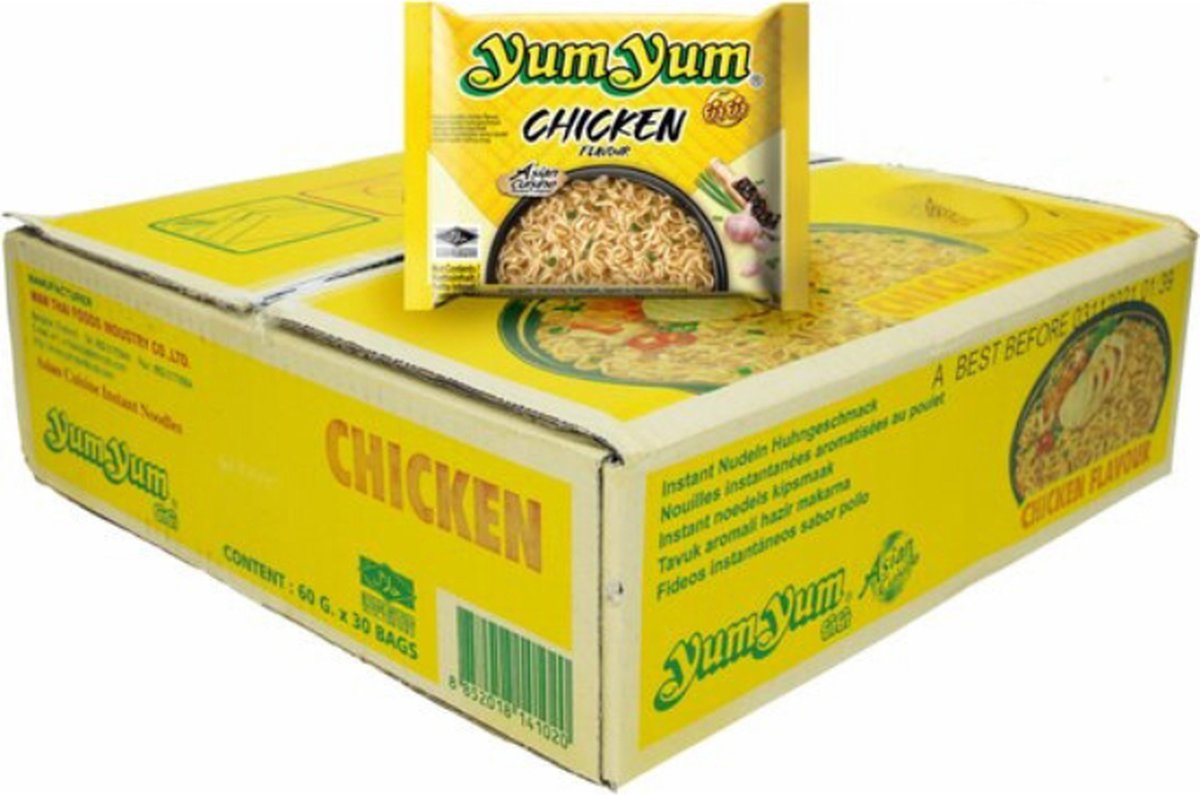 Yum yum kip noedels soep (30x 60 gr)