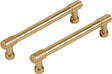 Differnz | meubelgreep recht | 128 mm | goud