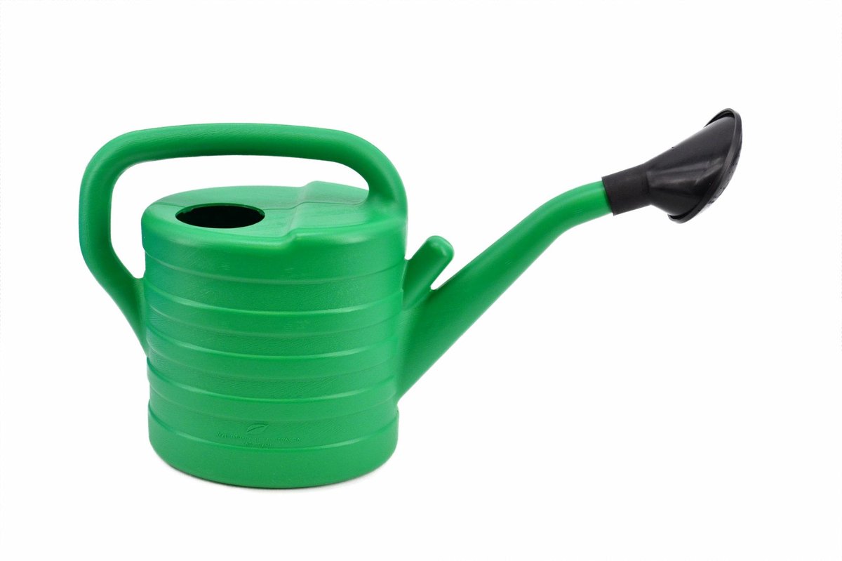 Awtools - konewka plastic - 5l - ergonomische handgreep - groen