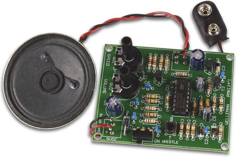 Whadda exciting electronics whadda soldeerkit, geluidengenerator, stoomlocomotief