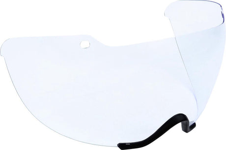Bbb cycling aerotop faceshield vizier fietshelm - waterafstotend en anti fog - helmvizier geschikt voor aerotop helm - transparant - bhe-63 one size
