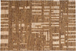 Woood ian handgeweven vloerkleed - wol - bruin 170x240 cm