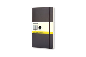 Moleskine classic notitieboek - large - softcover - geruit - zwart