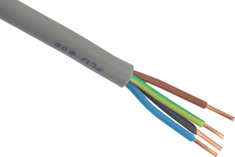 Merkloos sans marque buitenkabel xmvk - 4 x 2.5 mm² - 25 meter