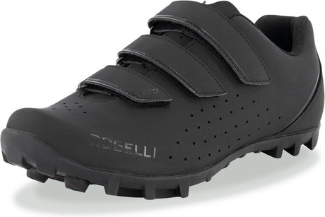 Rogelli r-100x dames en heren mtb-fietsschoenen - zwart