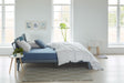 Beddinghouse - jersey - topper hoeslaken - 140x220 cm - blauw