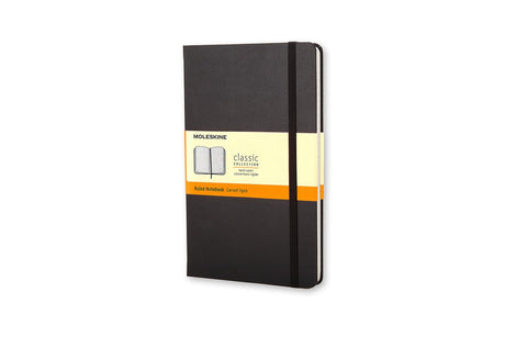 Moleskine notitieboek a5 lijn harde kaft zwart