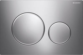 Geberit sigma 20 bedieningspaneel - chroom