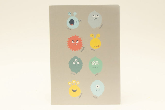 Ancor schrift b'log play me monsters a5 ruit 5mm 48 vel 90 grams pp cover