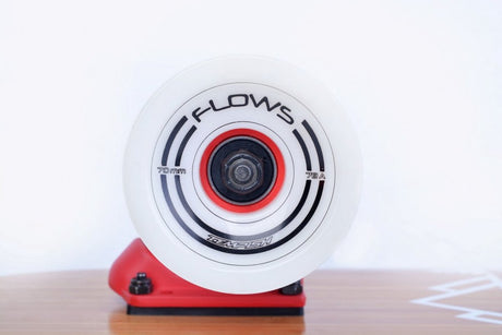 longboard Flow 109 x 23 cm blank wit