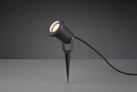 Trio ubangi - spot - antraciet - excl. 1x gu10 4,9w - buitenverlichting - ip65