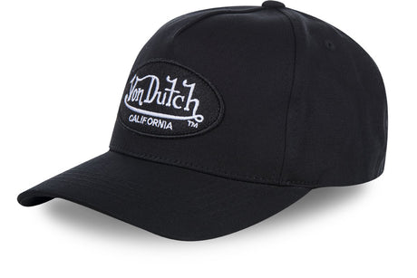 Von dutch - strapback baseball cap lofb2 b | one size | verstelbaar | riemsluiting - zwart one size