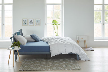 Beddinghouse jersey - topper hoeslaken - 90x200 220 - blauw