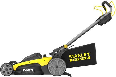 Stanley sfmcmws251m fatmax® v20 accu grasmaaier 51cm met wielaandrijving 2x18v 4.0ah