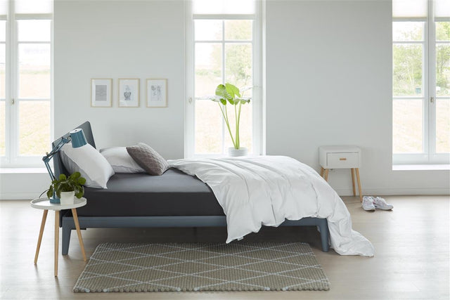 Beddinghouse - jersey - topper hoeslaken - 200x220 cm - antraciet