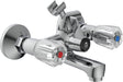 Schütte savino badkraan - mengkraan - hartafstand 150 mm - chroom
