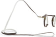 Designed by lotte virante kattentuigje - kattenharnas - nylon - bruin - 27-45 cm one size
