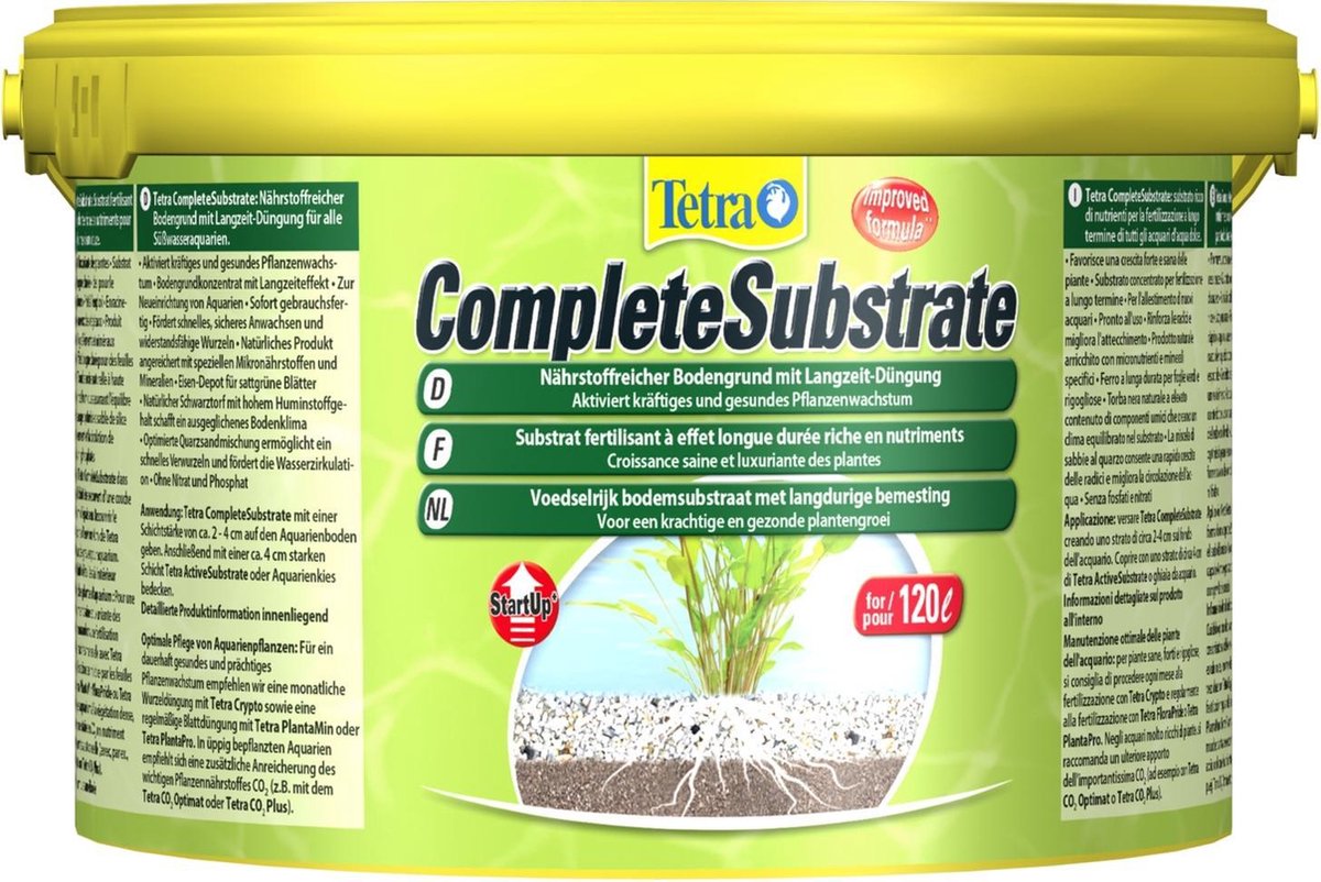 Tetra plant complete substrate - aquarium -voedingsbodem - 5 kg