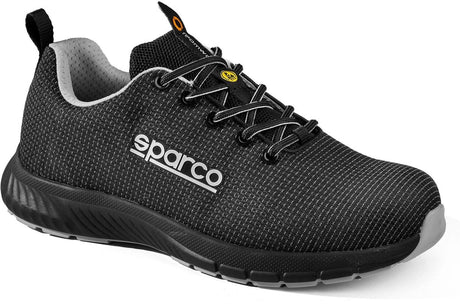 Sparco traction asan werkschoenen s3s esd heren dames - lichte lage veiligheidsschoenen - zwart - maat 45