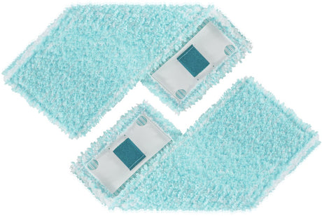 Leifheit clean twist powerclean vloerwisser overtrek - klittenband - 33 cm - super soft - 2 stuks