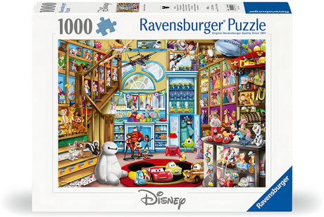 Ravensburger puzzel disney in de speelgoedwinkel - puzzel - 1000 stukjes - vanaf 14 jaar