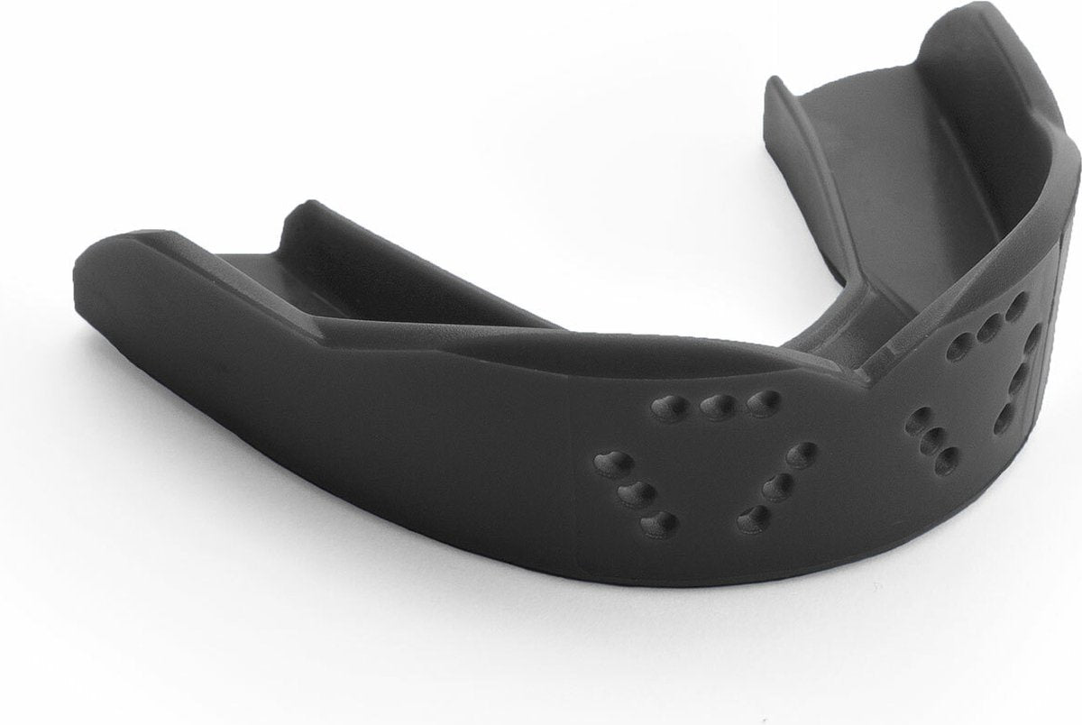 Sisu - 3d - bitje - mondbeschermer gebitsbeschermer mouthguard - one size - zwart - comfort fit sportbitje met hoge shockabsorptie