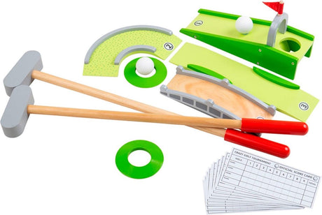 Bigjigs toys bigjigs midgetgolf hout