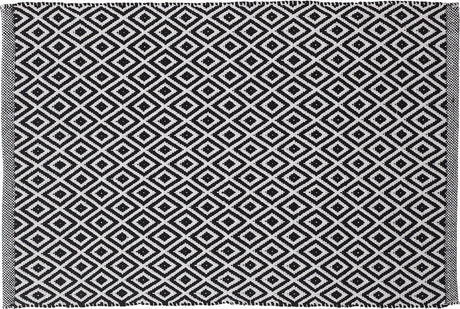 Sealskin trellis - badmat 60x90 cm - katoen - zwart