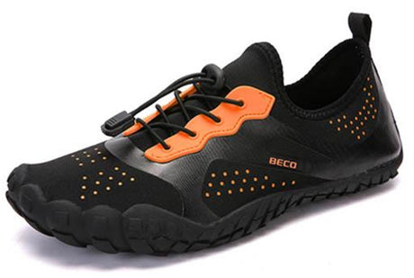 Beco waterschoenen aqua venture - zwart oranje - maat 45