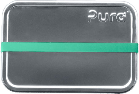 Pura lunchbox - small - inclusief silicone band - rvs - plasticvrij