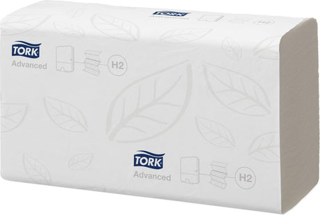 Tork papieren handdoeken xpress, multifold, 2-laags, 190 vellen, systeem h2, pak van 20 stuks