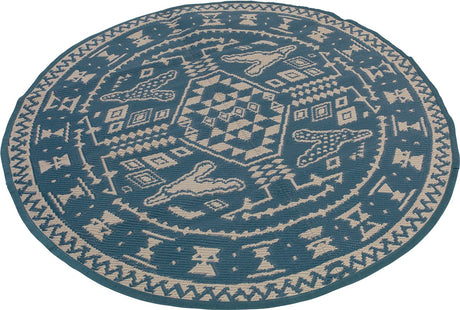 Easy camp bilberry round carpet