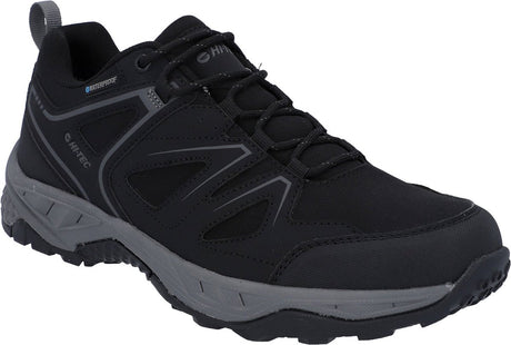 Hi-tec saunter softshell waterbestendig zwart - maat 45 wandelschoenen voor mannen 45
