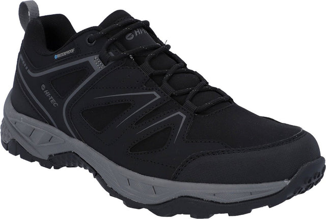 Hi-tec saunter softshell waterbestendig zwart - maat 45 wandelschoenen voor mannen 45