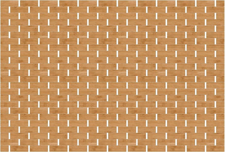 Eisl bamboe badmat douchemat - anti-slip - duurzaam - 50 x 70 cm