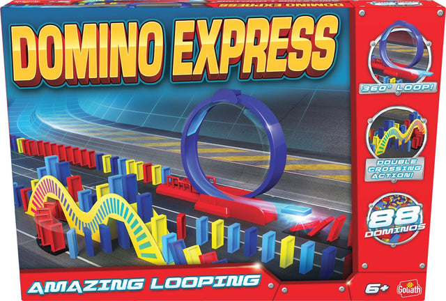 Goliath domino express amazing looping - bouwset - dominopakket - constructiespeelgoed