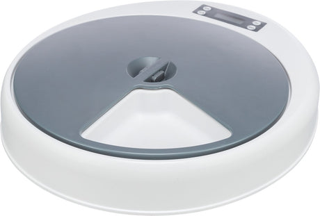 Trixie tx4+1 - automatische voerdispenser - 5 maaltijden van 240 ml - droogvoer - natvoer