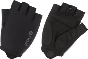 Agu gel fietshandschoenen zomer - wielrenhandschoenen dames heren - zwart - maat xl