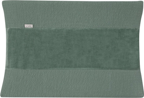 Witlof for kids aankleedkussenhoes forest green waves 70 x 50 cm