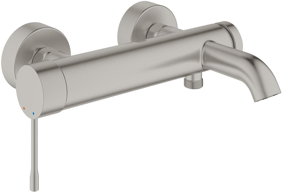 Grohe essence new badkraan - 15cm - supersteel (rvs) - 33624dc1