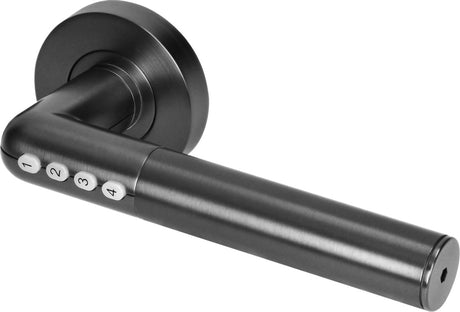 Orno or-zs-850 b serie - intelligente deurhendel - bluetooth - pin - zwart