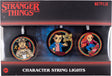 Mad monkey stranger things - lichtsnoer - met personages - 9 lampjes - 3,15 meter lang - usb-c