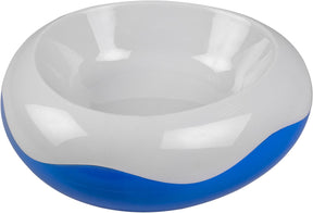 Duvo plus - voerbak - hond - koelkom 500ml - s - ã˜19,5cm wit blauw - 1st s